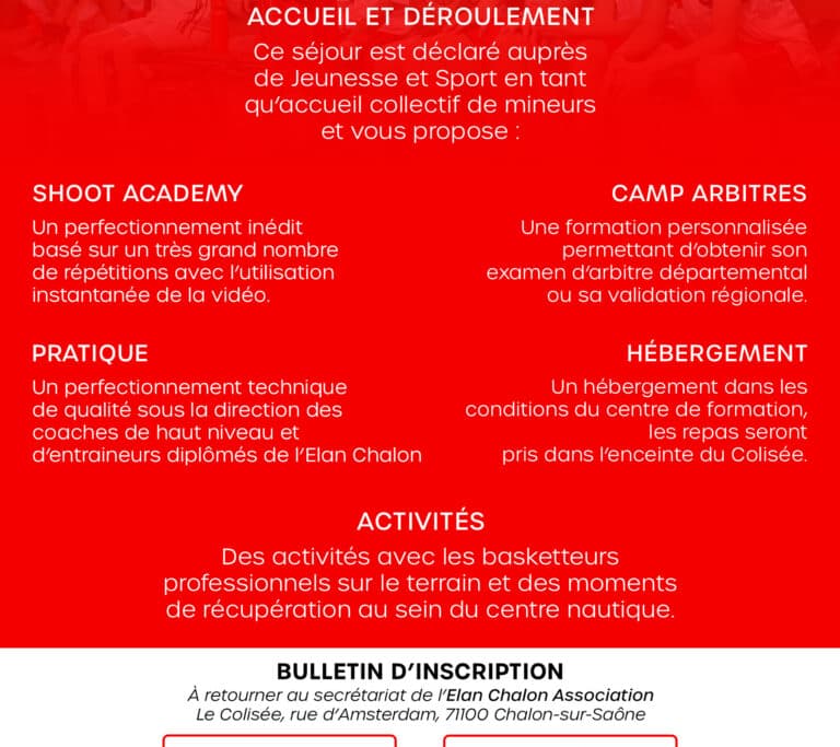 inscription camp 2025